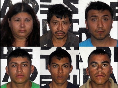 detenidos Familia Michoacana en Tejupilco