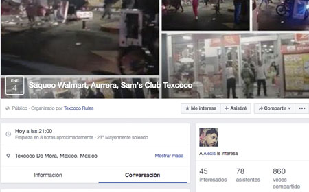 A través de redes sociales convocan a saquear tiendas de autoservicio de  Texcoco. | Radiografía Informativa