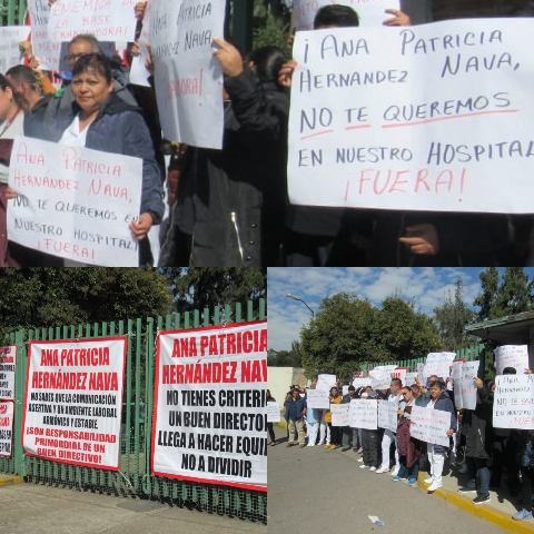 Trabajadores exigen destitución de Directora de Hospital de Acolman |  Radiografía Informativa