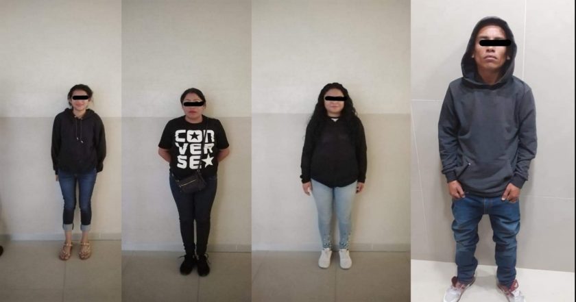 Caen tres farderas y un cómplice que robaron mercancía de Coppel en Texcoco.  | Radiografía Informativa